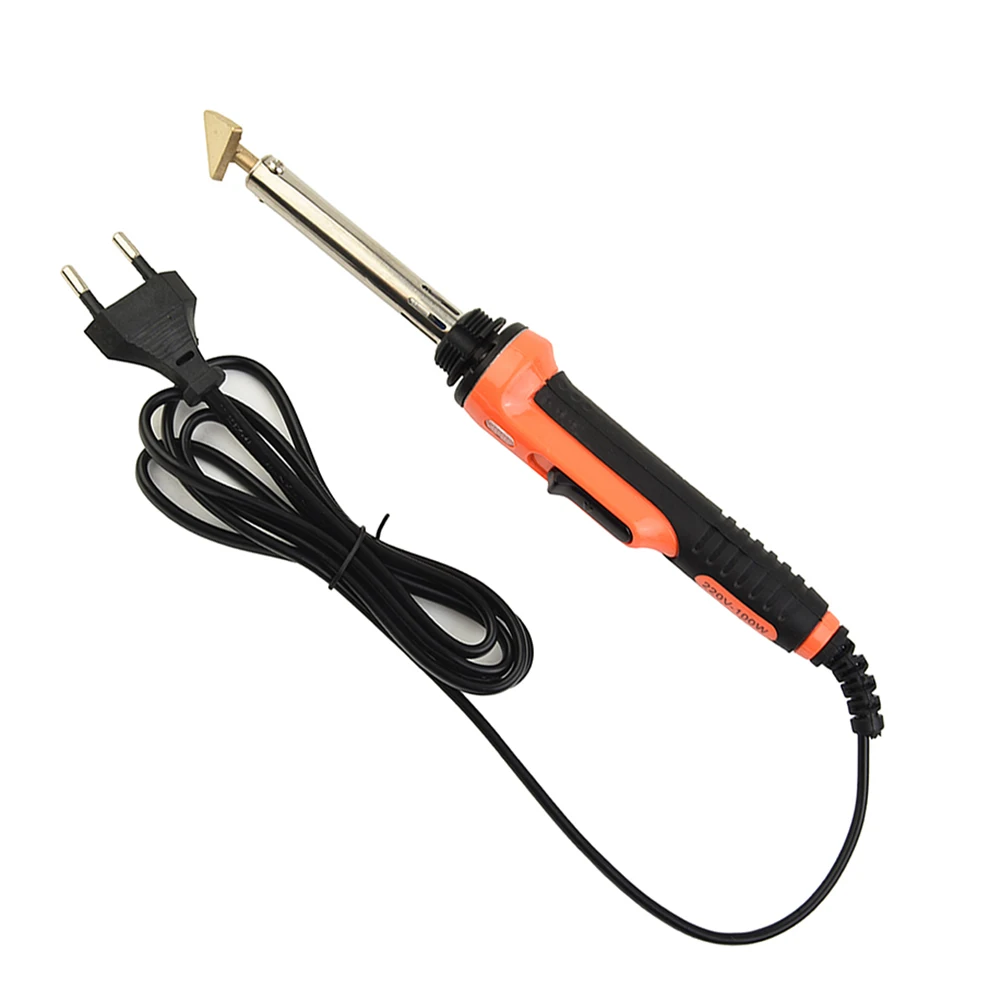 100w Electric Soldering Iron With Tips Kit Plastic Welding Kit For Automobile Car Bumper Repair Welder Machine Soldering Iron