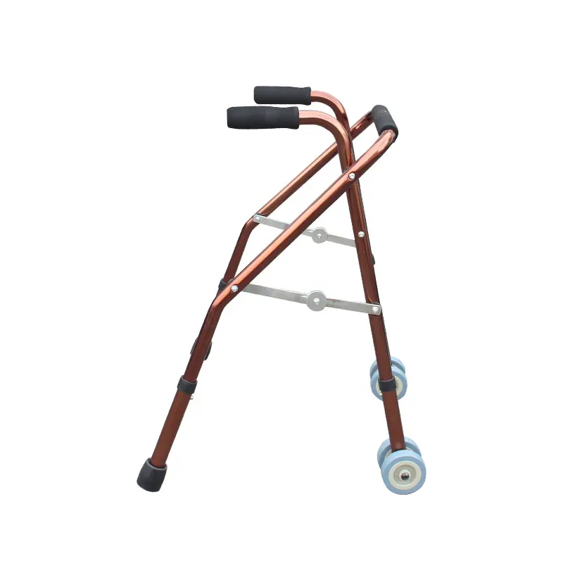 Children's Walker, Folding Cerebral Palsy Walker for Kids , Lower Limb Rehabilitation Walker Training Stand Frame Walking Stick 5
