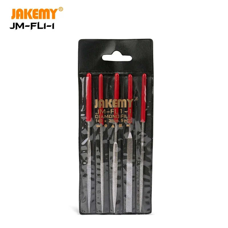 

JAKEMY JM-FL1-1 5 in 1 Professional hand tool rasp Plastic handle diamond file