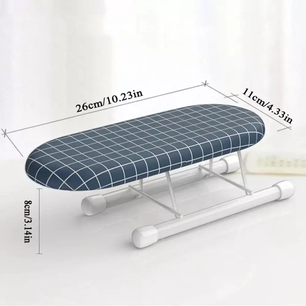 Portable Foldable Mini Ironing Board Heat Resistant Home Supplies Ironing Board Rack Metal Household Clothes Cover For ironing board handheld ironing board
