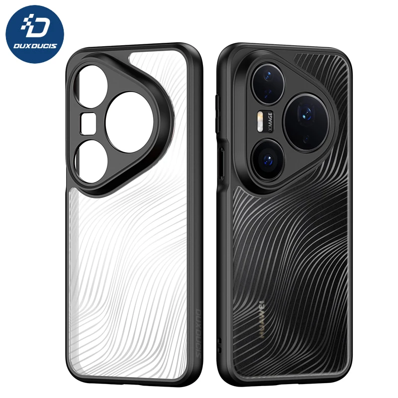 Huawei Pura 80 Ultra Case - DUX DUCIS Aimo Series Drop Proof Anti-Fingerprint Transparent Matte Phone Cover