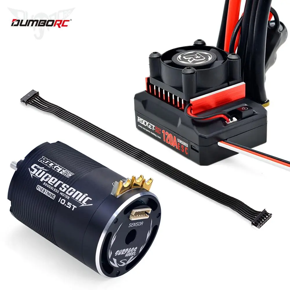 RocketRCMotorSupersonicSensoredBrushless540Motor120Abrushless