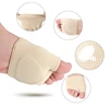 1 Pair Silicone Metatarsal Sleeve Pads Half Toe Bunion Sole Forefoot Gel Pads Cushion Half Sock Prevent Calluses Blisters 4