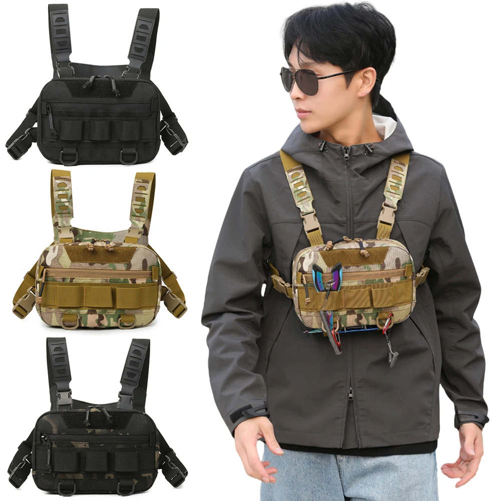 Ceinture porte-accessoires pêche française - Banane rangement leurres lignes matériel