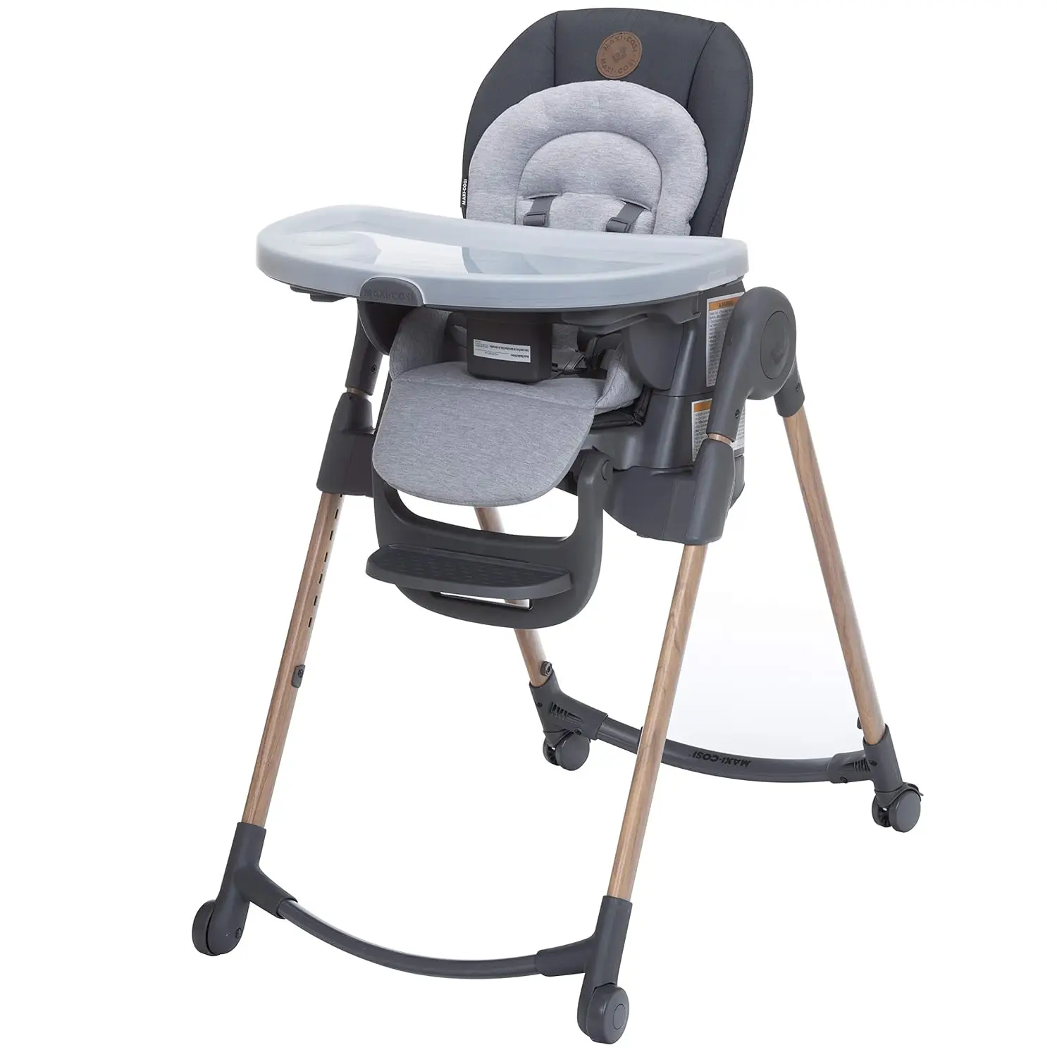 Minla 6-in-1 Foldable High Chair in Classic Oat 5