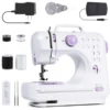New 2025-Portable Electric Sewing Machine Pro With 12 Stitches Patterns,  Multifunctional Home Sewing Machine Parents sewing 5