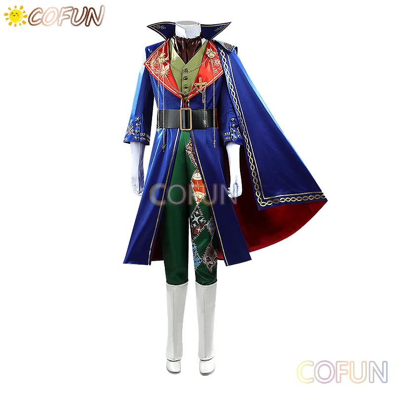 

COFUN [Customized] Game Twisted-Wonderland Stage in Playful Land Cosplay Costume Halloween Outfits Women Suit Uniform Tail Hat