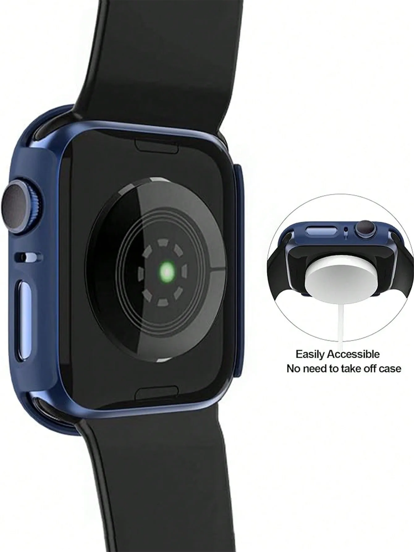 2-Pack Durable Shockproof Case with Tempered Glass Screen Protector