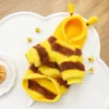 Puppy Pet Clothes Bee Style Plush Costume Cat Pet Clothes Autumn Winter Plush Warm Clothing Dog Clothes for Small Dogs