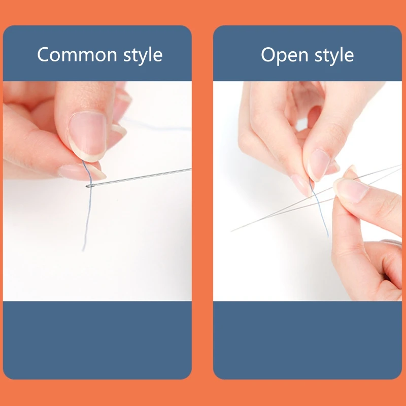 3Pcs/Set Big Eye Curved Beading Needles Stainless Steel Sewing Needles DIY  Bead Spinner Needles Craft Making Sewing Tools - AliExpress