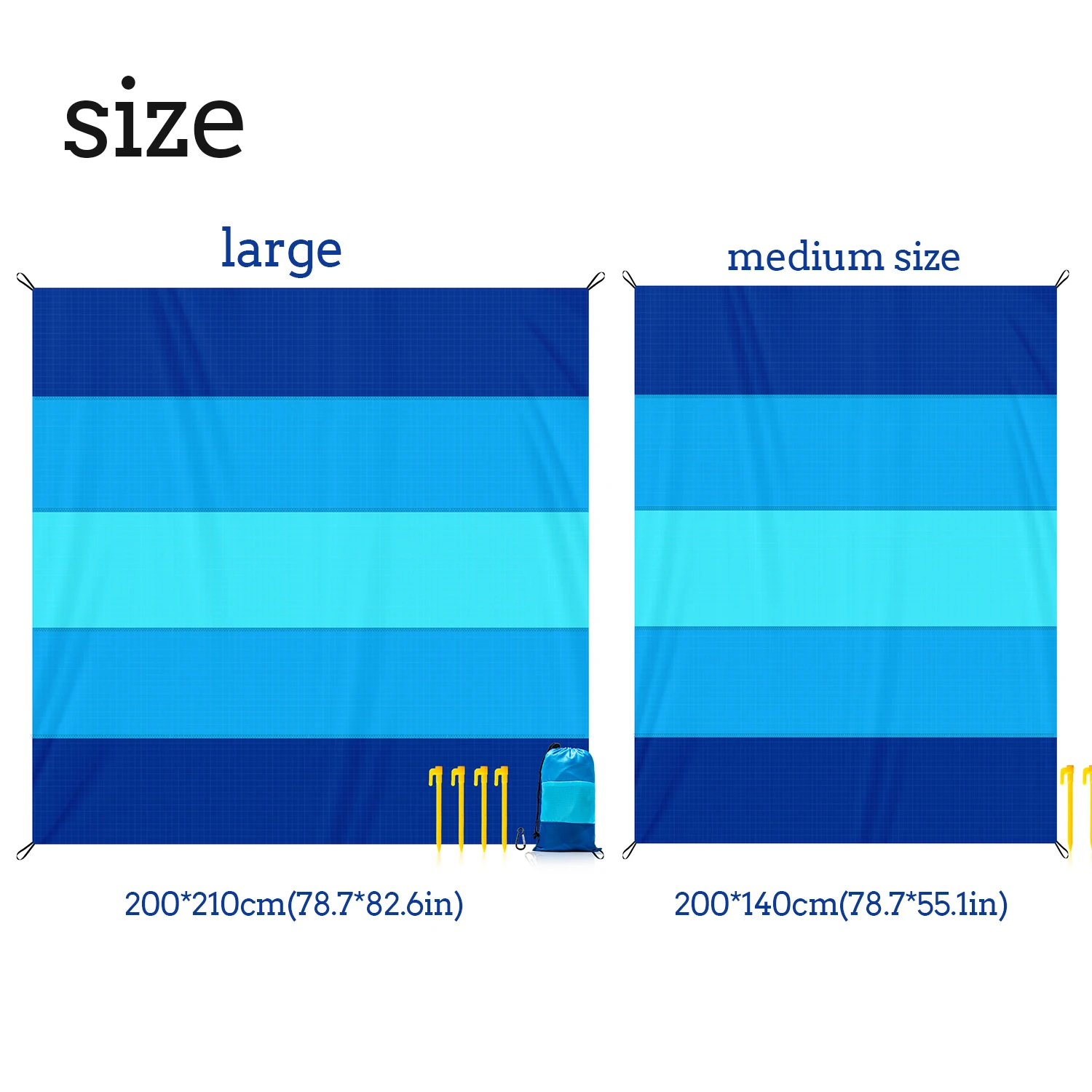 Sand proof Beach Picnic Blanket 6