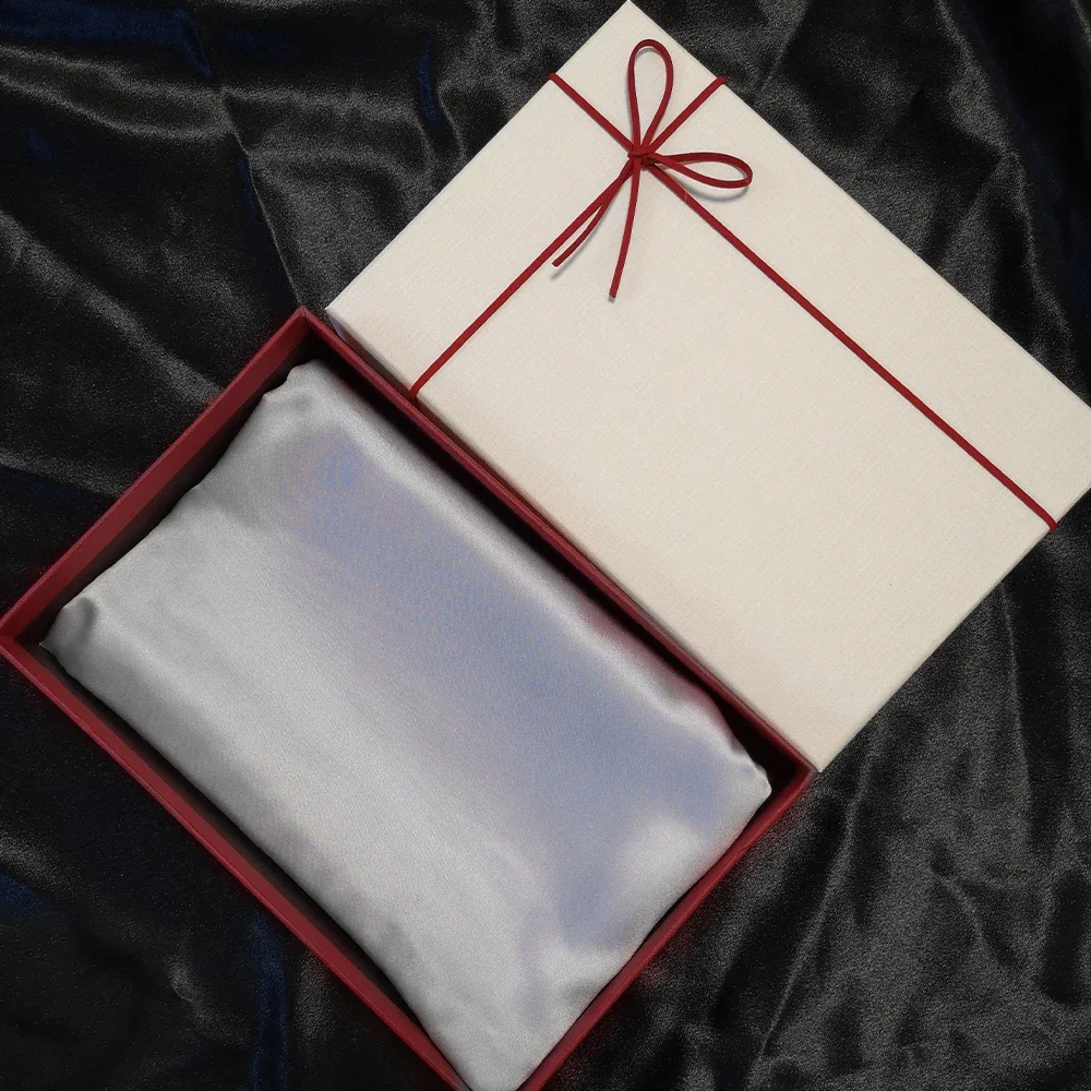 100% Natural Silk Pillowcase with Hidden Zipper 25Momme Luxury High Quality Two Sides Mulberry Silk Pillow Case 5