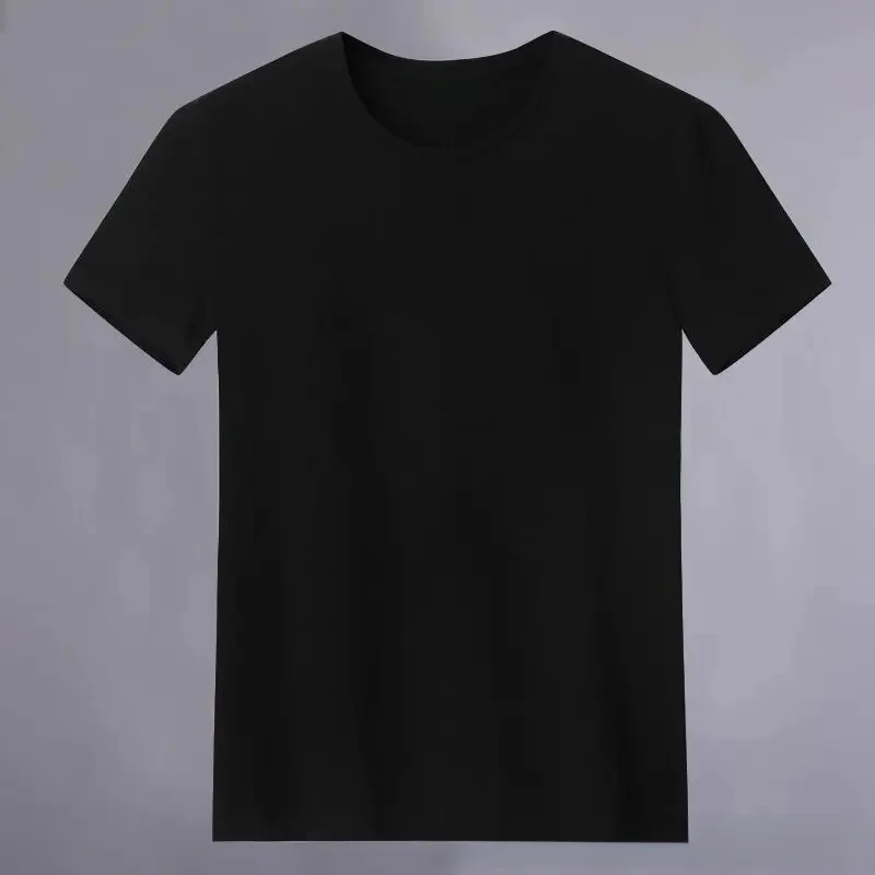 Pure black short sleeve