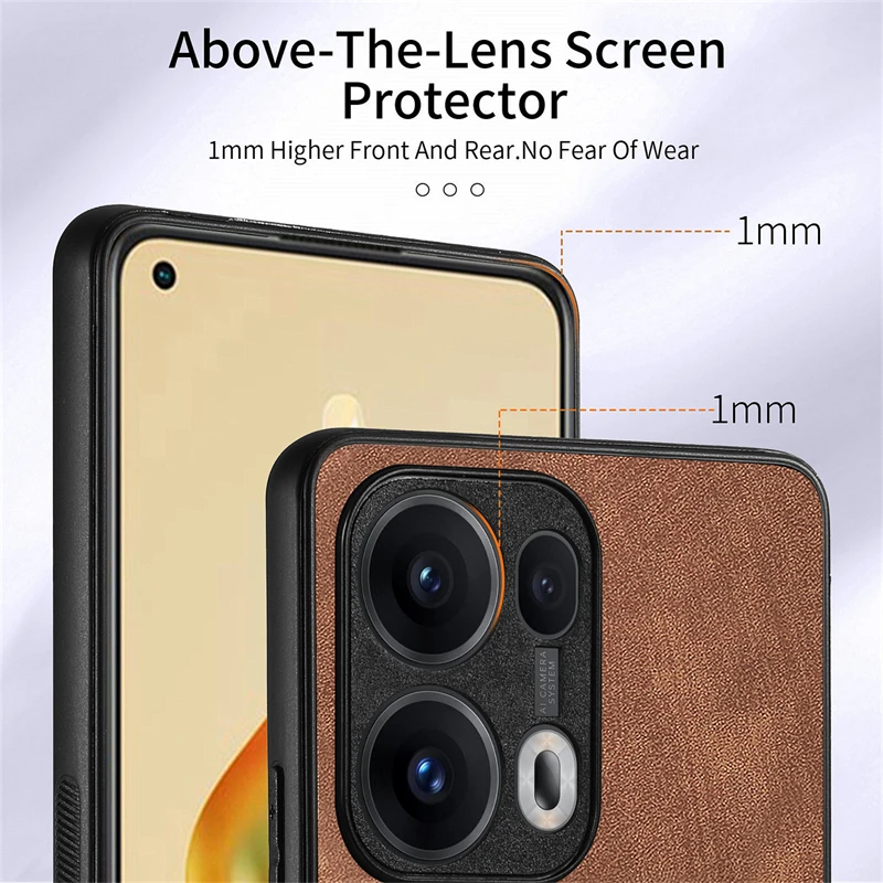 Luxury Leather Magnetic Wallet Case with Ring Stand and Card Slot - Shockproof
