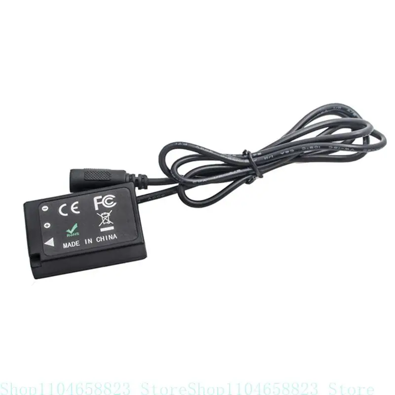 LP-E17 DR-E18 for DC 5.5x2.1mm Coupler Adapter Power Supply Replacement Dummy Battery for 850D 800D 760D 750D