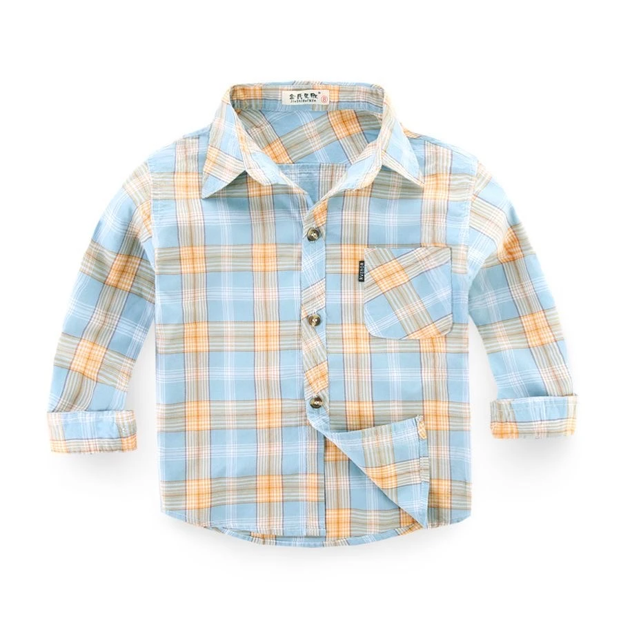 Kids Shirts Boys Shirts Cotton Spring Autumn