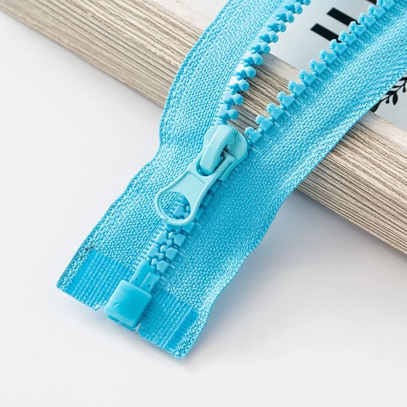 Resin Open-End Zipper for Garment Sewing and Accessories