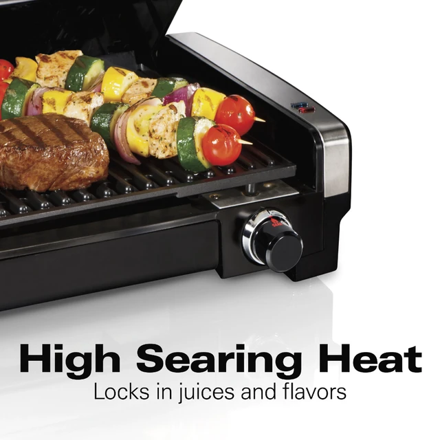 George Foreman Smokeless Indoor Grill, Party Size, Black, GFS0172SB