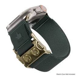 Magnetic Armor Sport Nylon Watch Strap - Versatile Fit Bracelet for S11 10 - 46mm (Gr)