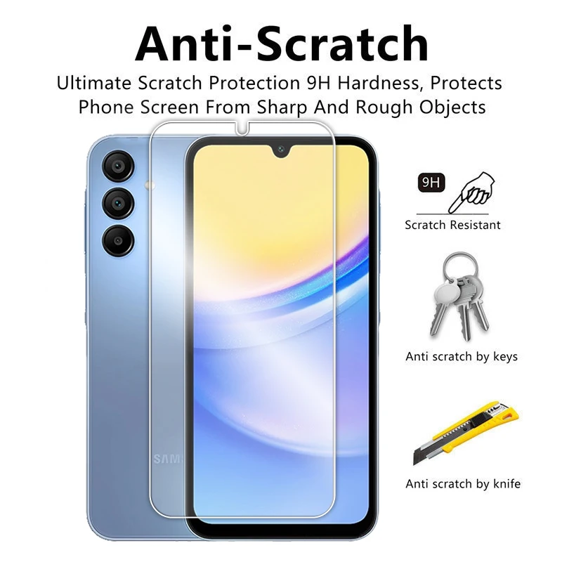 Full Glue Clear Tempered Glass Screen Protector, 6.67-inch