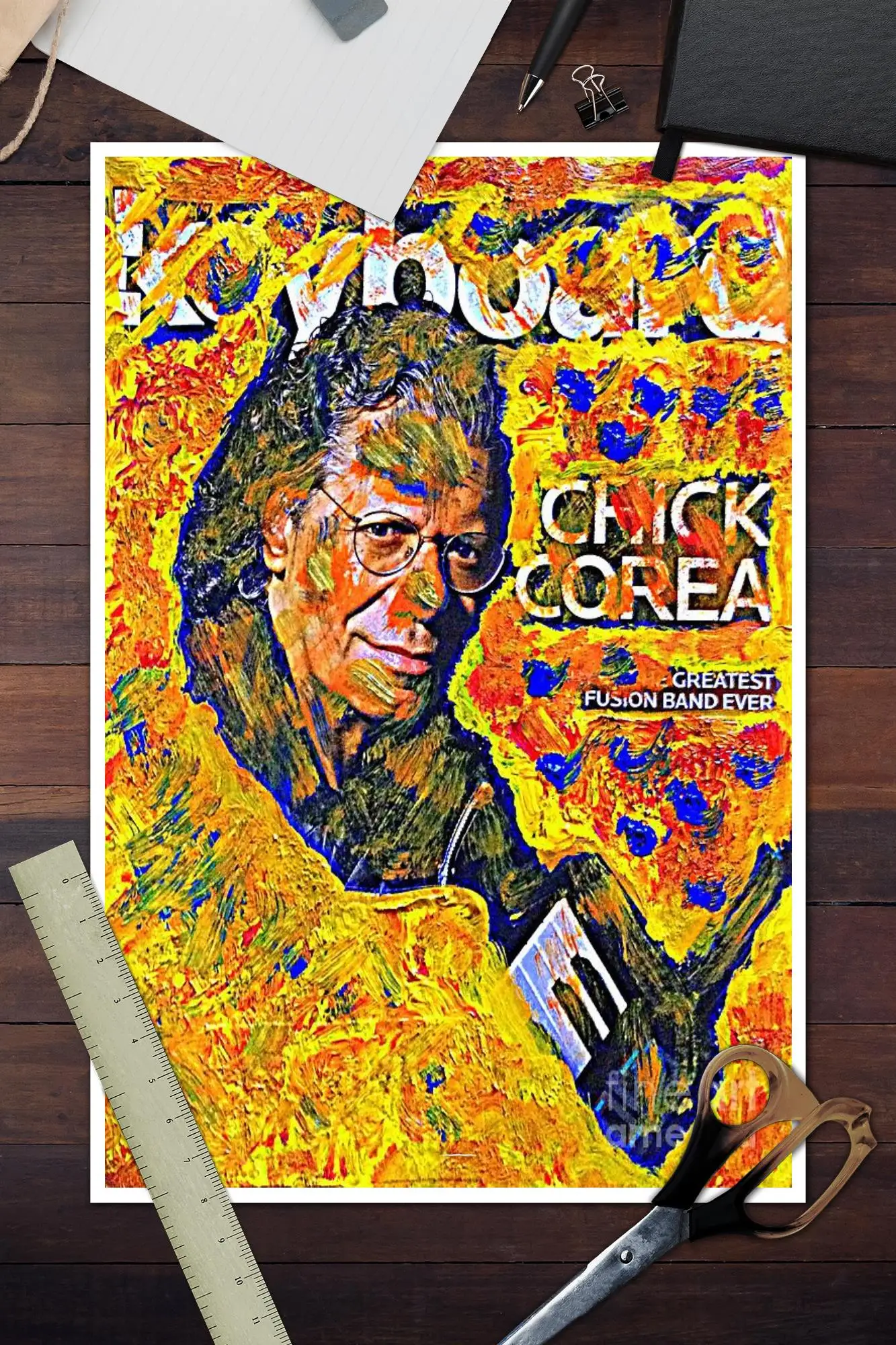 Chick Corea  Ʈ ĵ  ,  ,   ħ , Ʈ  , 24x36