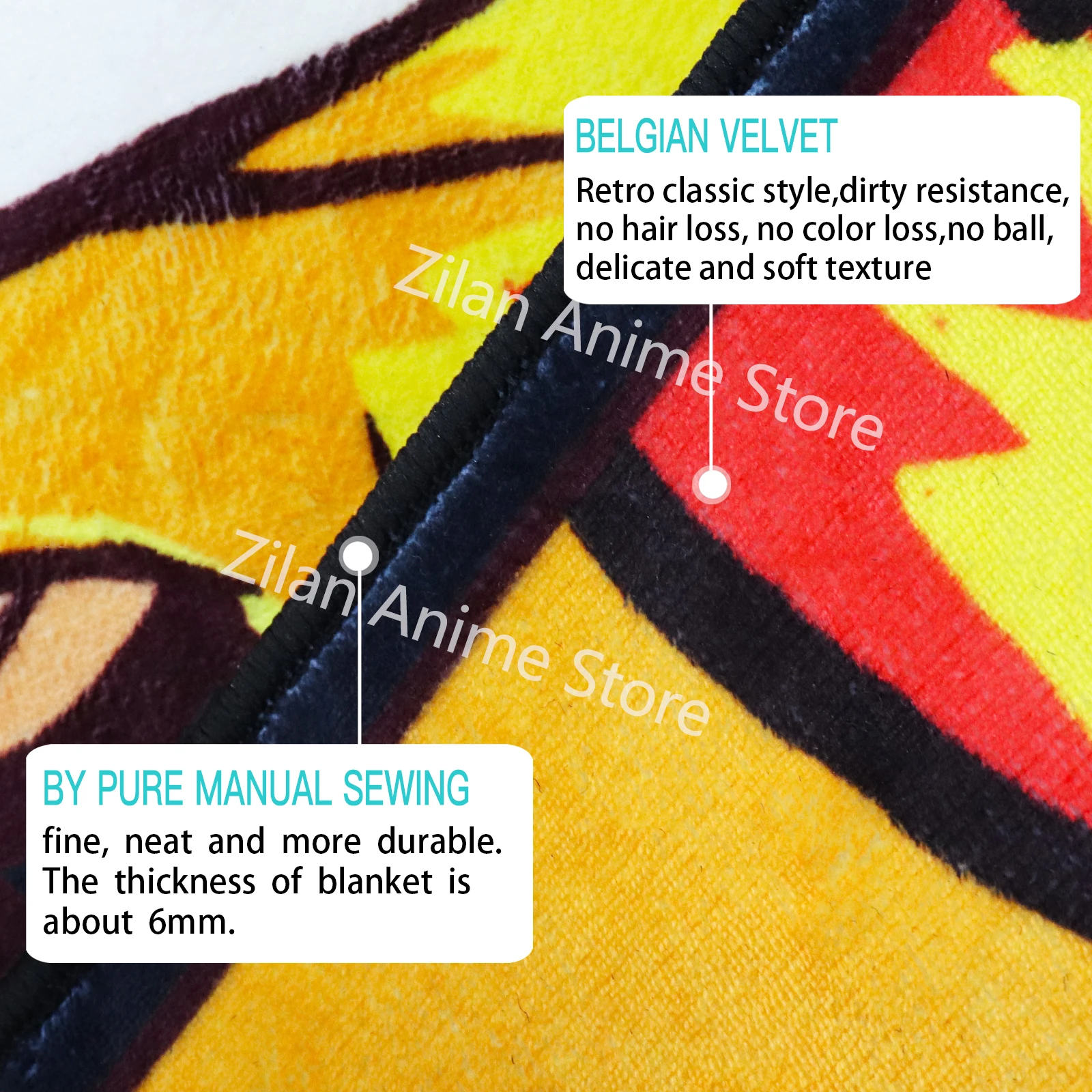 Customization Irregular Anime Rugs Rengoku Kyoujurou Demon Slayer Cartoon Handmade Carpet Area Rug for Home Decor