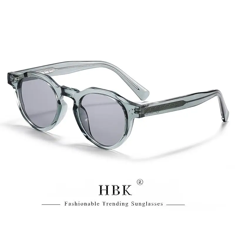 HBK Neue Runde Herrenmode Sonnenbrille Tempel Tipps Design Sonnenbrille Frauen Reise Party Business Festival Geschenk Brillen UV400 – Detail 10