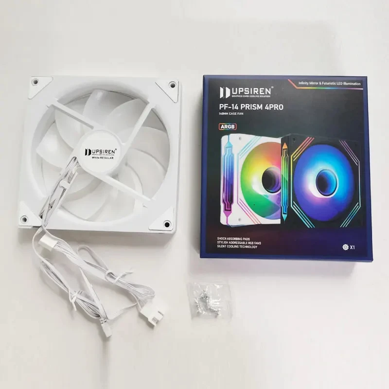 PF-14 PRISM 4PRO Computer Chassis Fan 14cm ARGB 4 Pin PWM Quiet Cooling Fan 12V