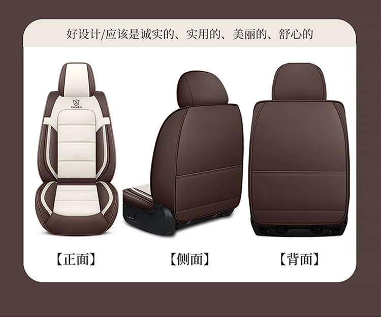 GLUNT Leather Car Seat Cover Sets for Renault Clio II Hatchback Van,  1998-2010, Split Bench Back Seat Covers - Full Set Cushion Front Rear Seat,  Vehicle Seat Covers Accessories (Color : A)