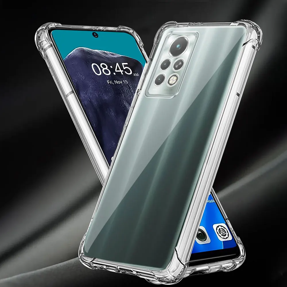 Shockproof Case For Infinix Note 11 Pro Clear Silicone Soft Phone Case For Infinix Note 11S Cover on Infinix Note 11 Pro Fundas 5