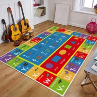 Numeric Letter Children's Educational Large Area Rugs Decor Children's Room Non-slip Crawling Mat Living Room Carpet Alfombra 1