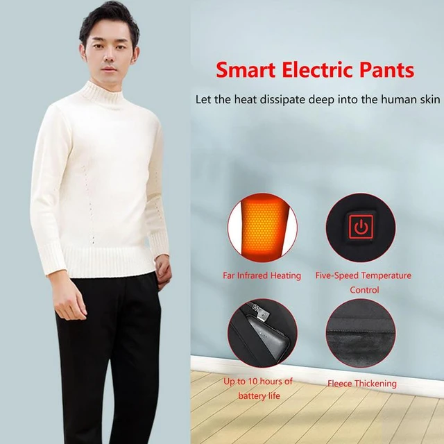 FERNIDA Heated Pants with Battery Pack Winter Warming Heated Sweatpants for  Men Women Electric USB Heating Pants : : Clothing, Shoes &  Accessories