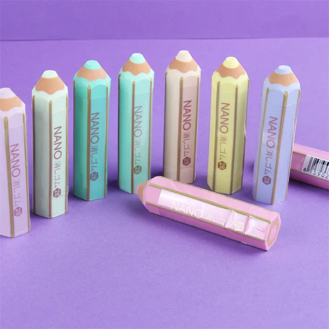 고무 지우개, 학교 사무실, 연필 드로잉 수정