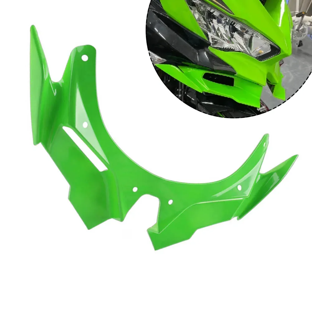 Spoiler dianteiro nu para motocicleta, winglet aerodinâmico para