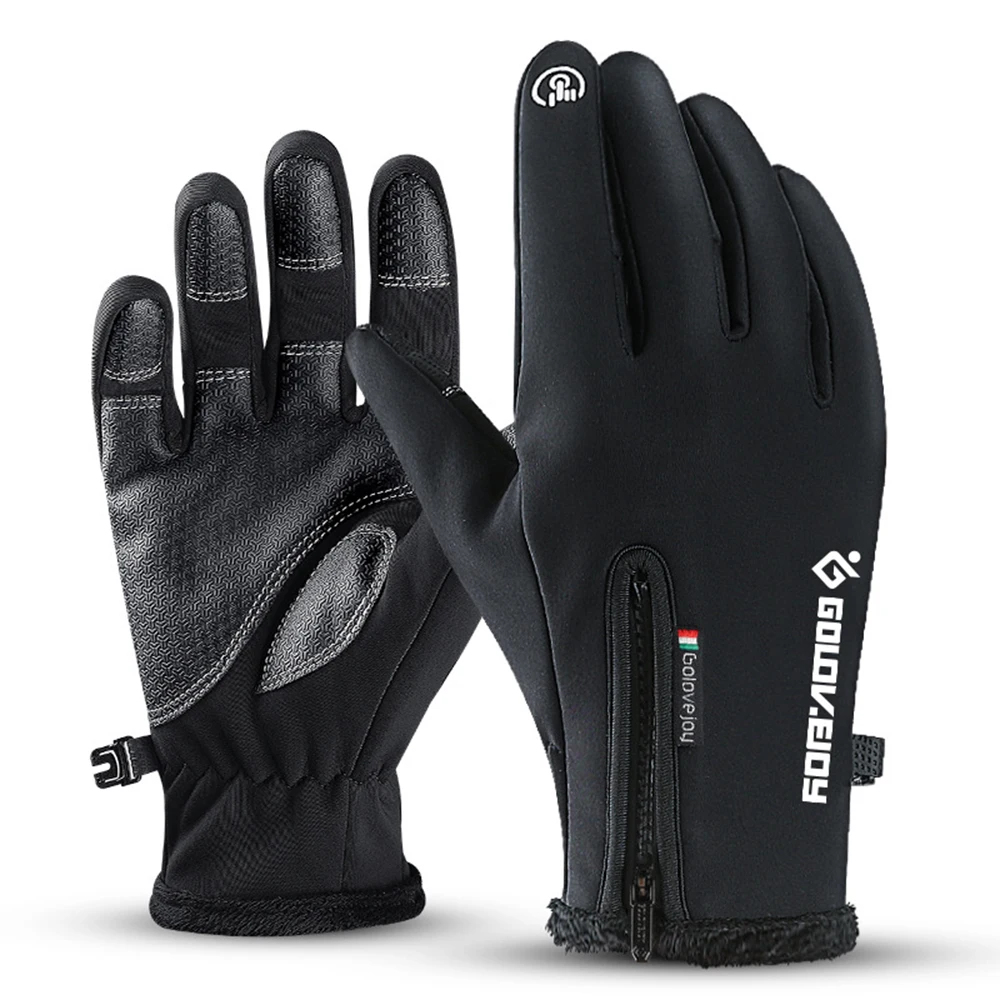 Guantes De Invierno Impermeables Sprießen - Pantalla Táctil, Antideslizantes, Para Deporte Y Exterior
