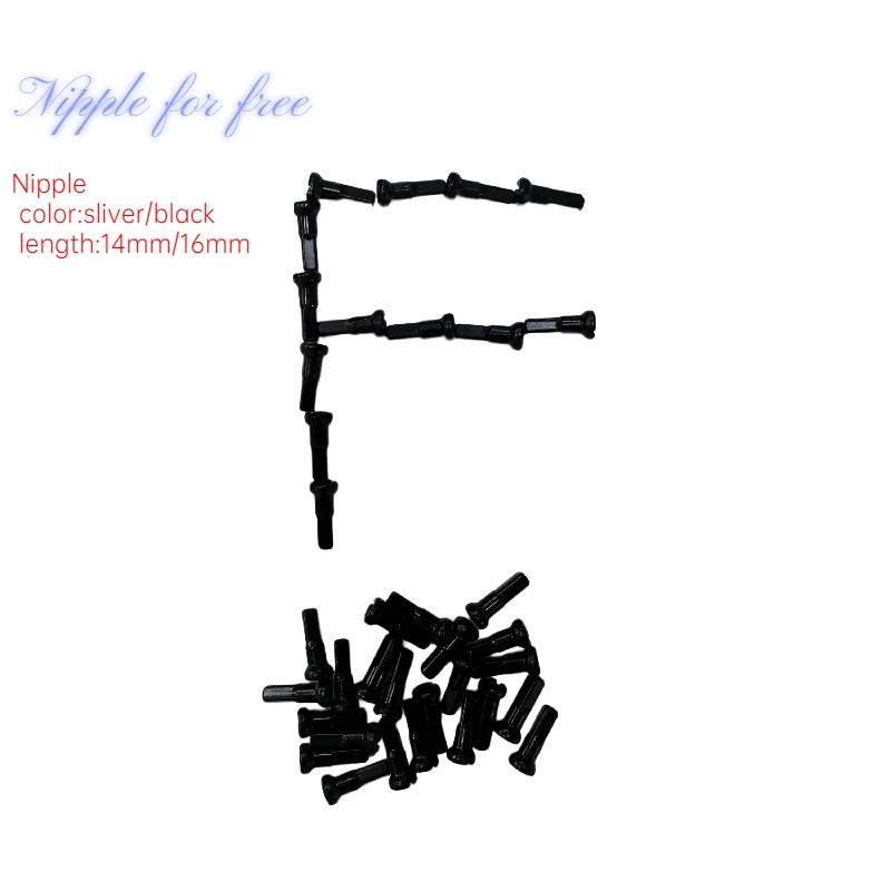 DONGLING Raggi Bicicletta 3 Pezzi Calibro 14 Diametro 2,0 Mm - Foto 13