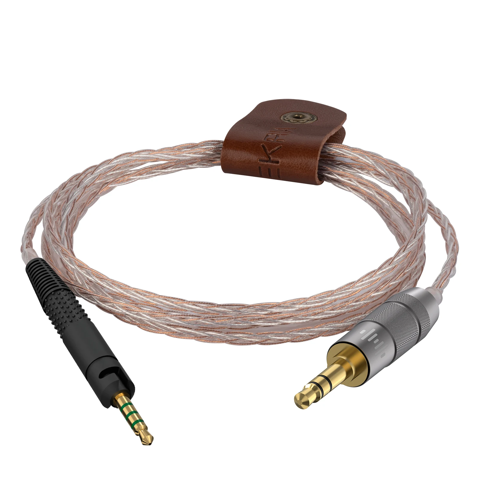 Apollo Copper Silver Mixed Upgrade Audio Cable for Sennheiser HD-599 HD-598 HD-579, 2.5mm Replacement Headphone (4Ft)