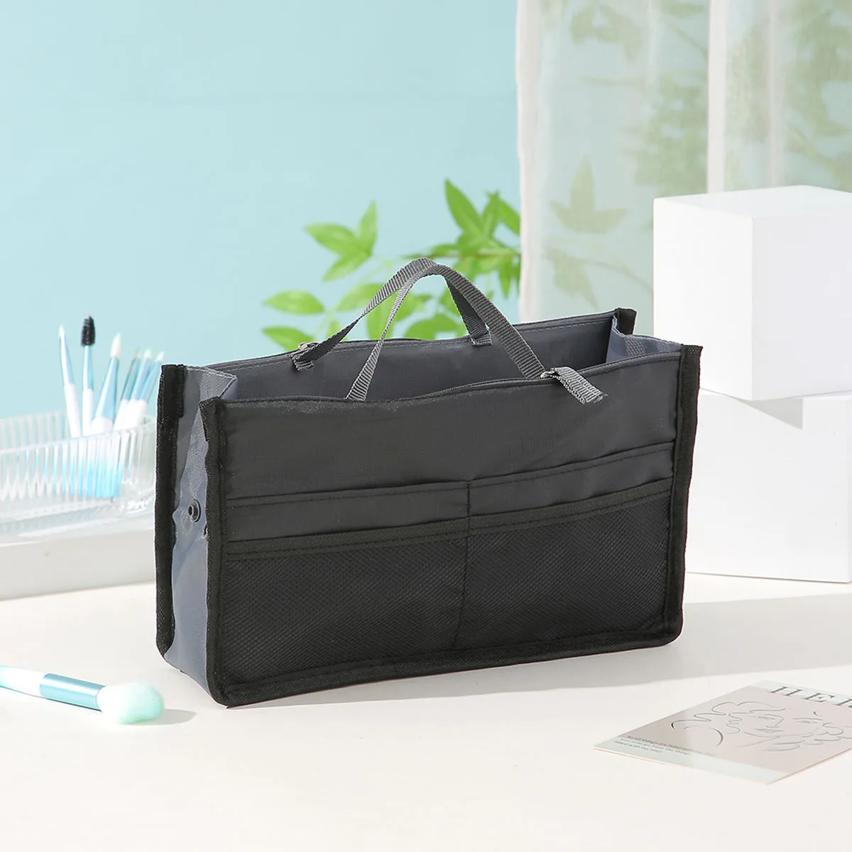 Multi Functional Inner Bag Double-layer Zipper Bag