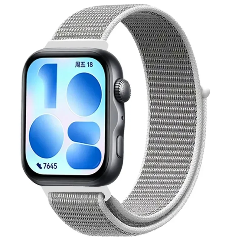 Premium Nylon Loop Strap - Braided, Comfortable, Breathable Band for Smartwatch
