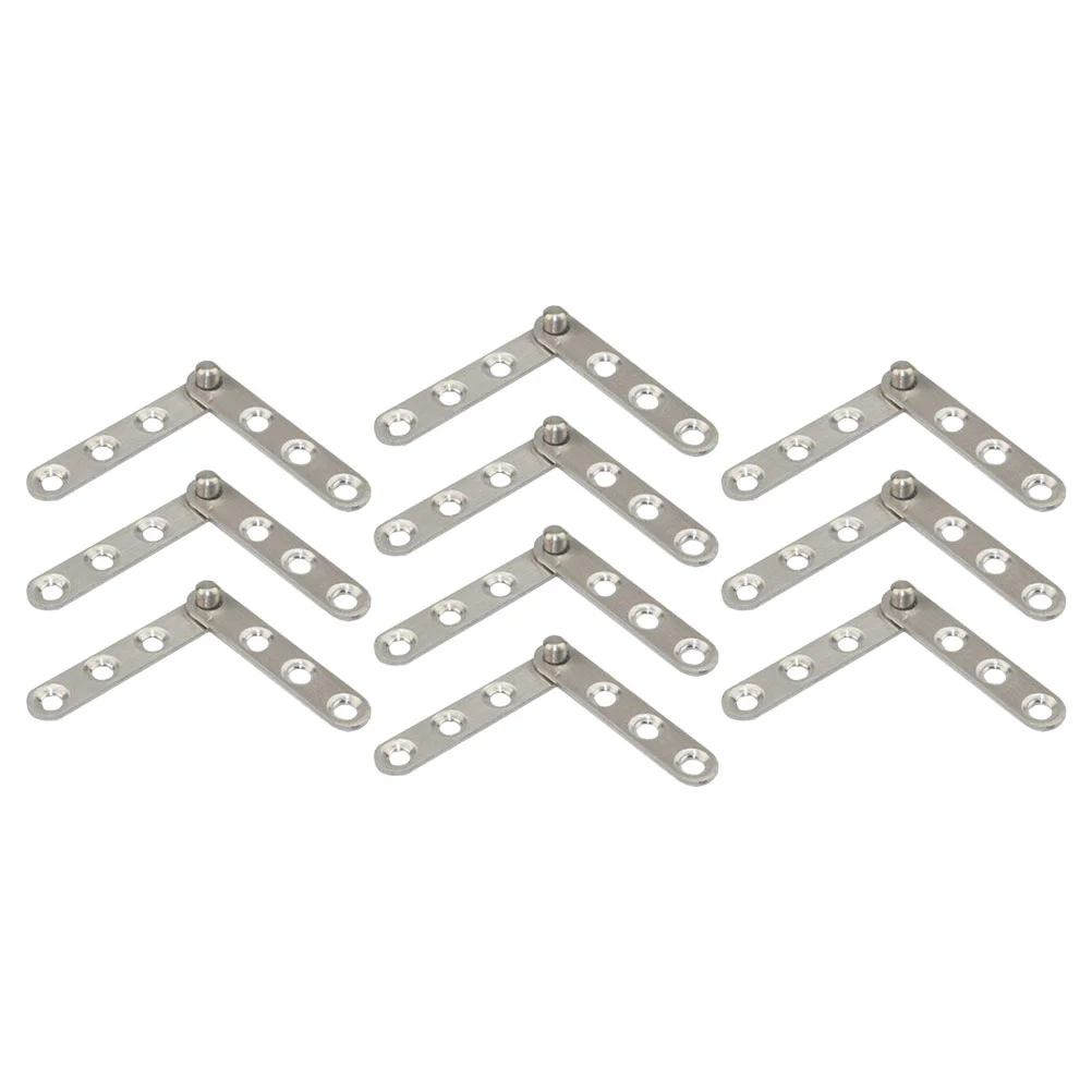 

10pcs Hidden Rotatable Hinges 360 Degree Rotatable Hinges Replacement Door Hinges