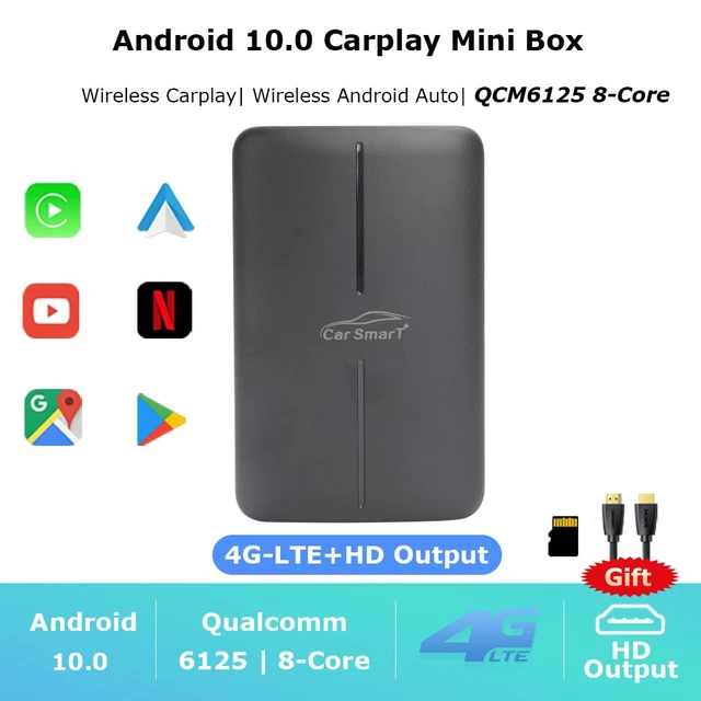 Android 11,0 128G/64G opcional compatible con CarPlay inalámbrico, inalámbrico  Android Auto, , Netflix, descarga APP Multimedia para coche -  AliExpress