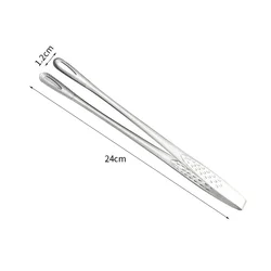 Versatile Nylon Grip Flip Tongs and Spatula Kitchen Tool (Silver clip)