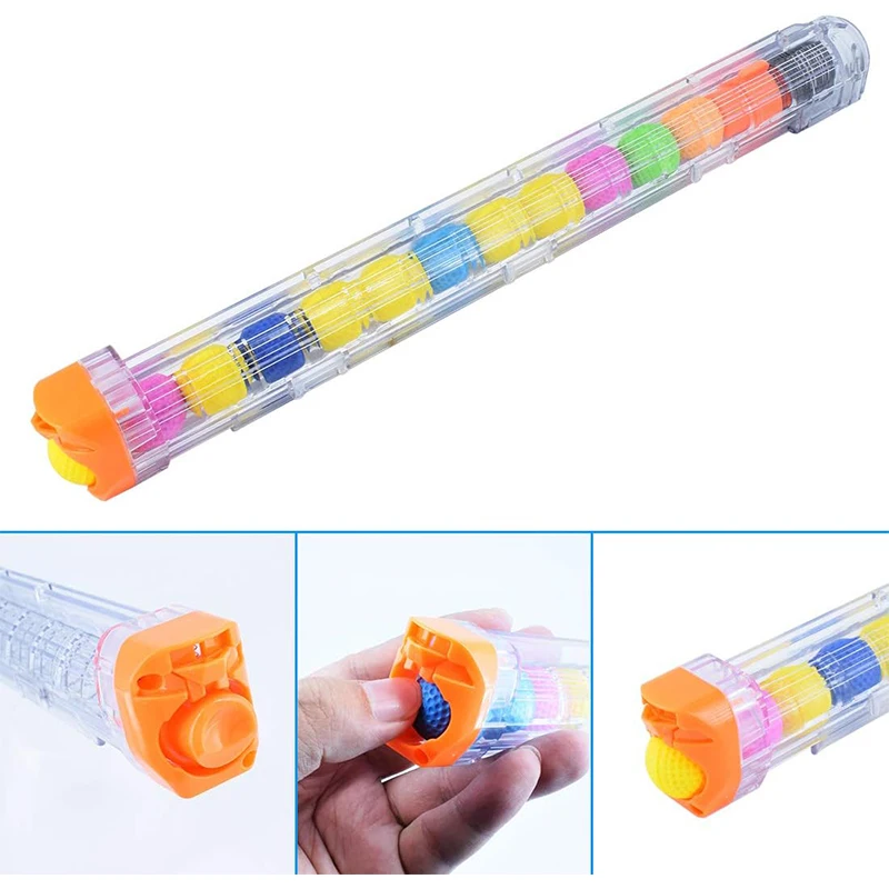 FRENSIT 12-Rund Magazine, 2er-Pack 12-Runde Magazine Bullet Clips für Nerf Rival – Detail 5