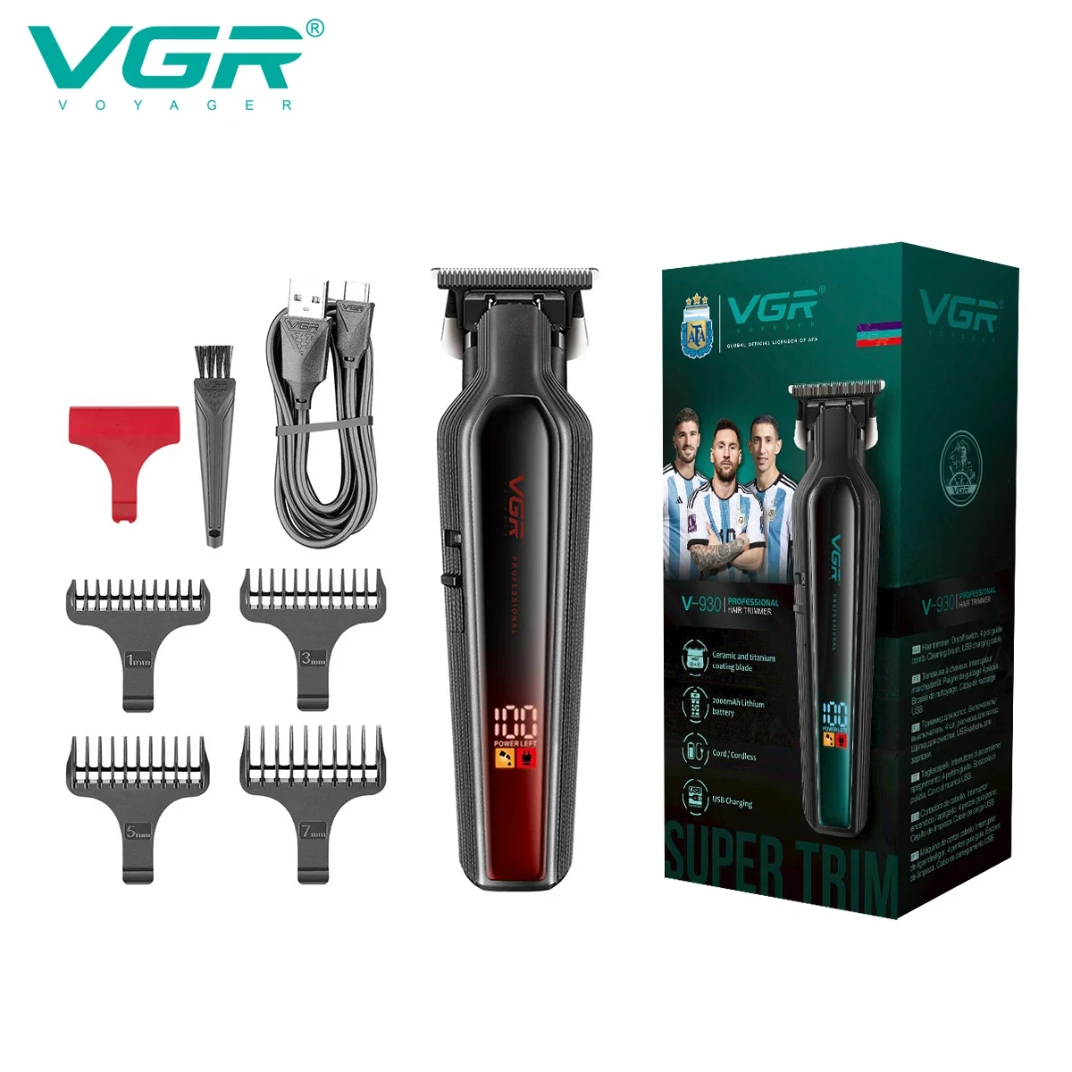 VGR مقص الشعر المهنية التدرج على شكل حرف T مقص الش...