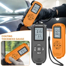 

Coating Thickness Gauge 0-2000um Battery Operated Car Painting Depth Meter Gauge Precise Film Thickness Tester Measuring Tool