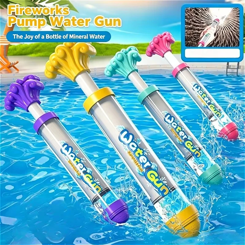 Ultimate Spray Pull-Back Water Blaster for Kids - Summer Splash Toy for Outdoor Pool Parties