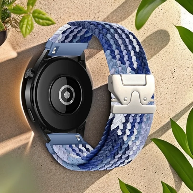 Braided Parachute Style Buckle Watch Band in Multiple Sizes