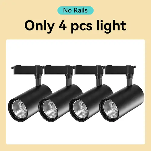 Led Track Light Set Ceiling Lamps Rail Lighting 220V Led Track Lamp Rail Light Spot Light Led Lights for Kitchen Shop Store Home - Image 12