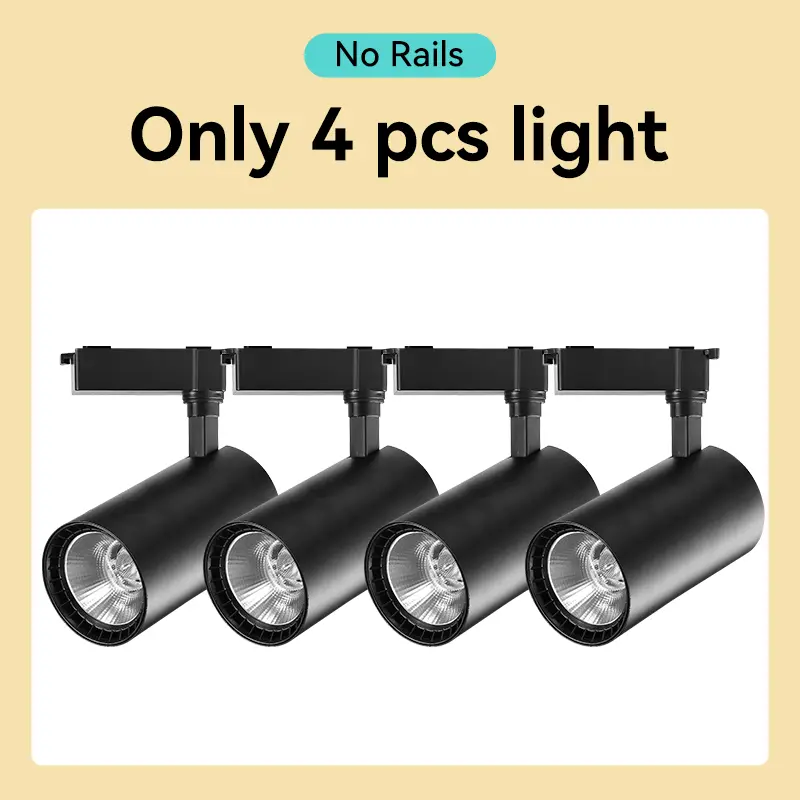Led Track Light Set Ceiling Lamps Rail Lighting 220V Led Track Lamp Rail Light Spot Light Led Lights for Kitchen Shop Store Home - Image 12