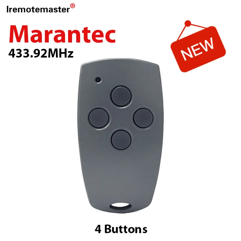 

For Marantec Digital 302 304 313 Comfort 220 250 252 270 AZ021 64176 Remote Control 433.92MHz Fixed Code Garage Door Opener
